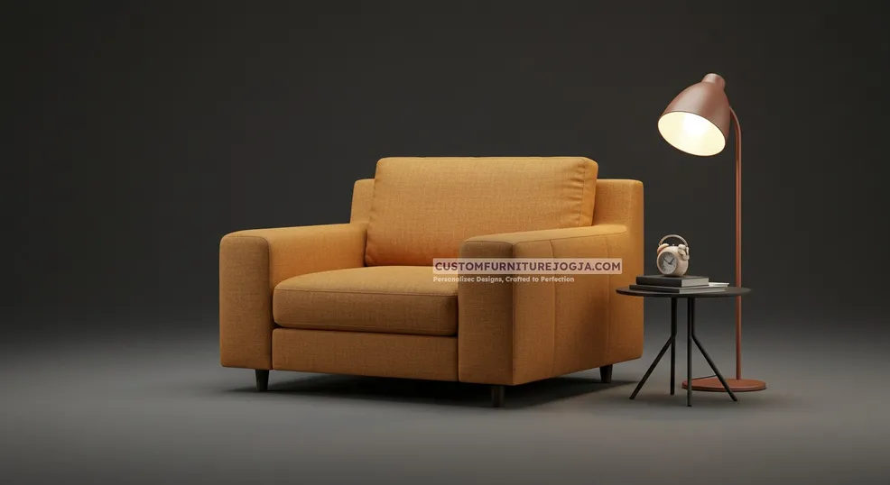 Jasa Pembuatan Single Sofa Jogja